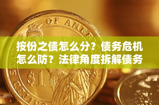 北京按份之债怎么分？债务危机怎么防？法律角度拆解债务分配与风险自保指南