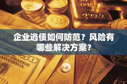 北京企业逃债如何防范？风险有哪些解决方案？