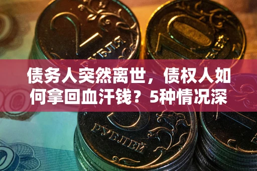 北京债务人突然离世，债权人如何拿回血汗钱？5种情况深度解析