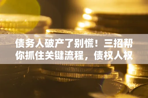 北京债务人破产了别慌！三招帮你抓住关键流程，债权人权益不再缩水