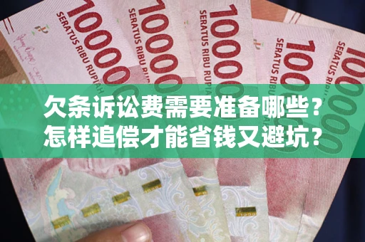 北京欠条诉讼费需要准备哪些？怎样追偿才能省钱又避坑？