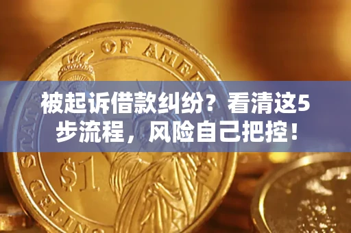 北京被起诉借款纠纷？看清这5步流程，风险自己把控！