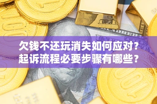 北京欠钱不还玩消失如何应对？起诉流程必要步骤有哪些？