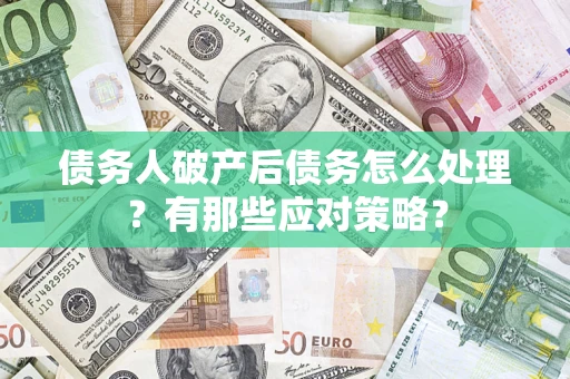 北京债务人破产后债务怎么处理？有那些应对策略？